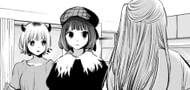 Mem-Cho, Kana, and Ruby as seen in Oshi no Ko manga (Image via Shueisha)